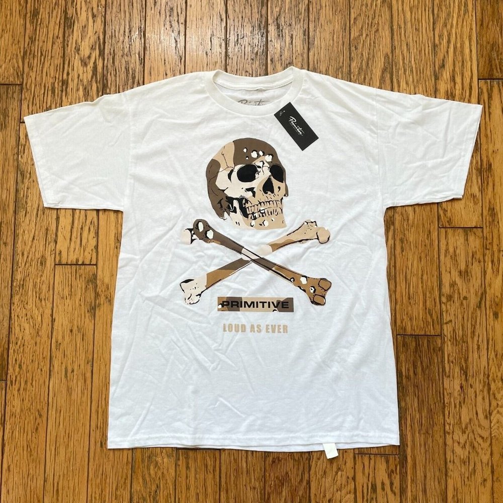 Primitive Skateboarding Kids Skull Graphic T-shirt